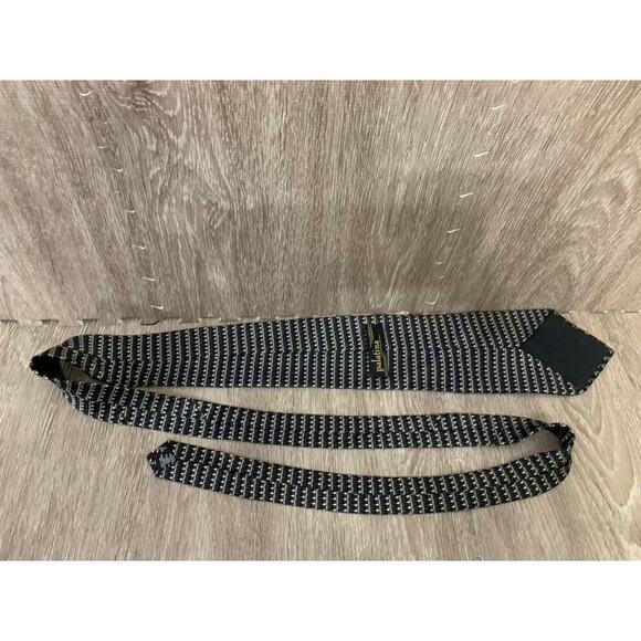 Set of 5 Palatina Vintage Men's Silk Necktie Collection Geometric - Picture 13 of 13